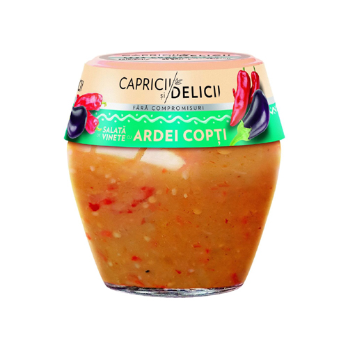 Capricii Salata Cu Ardei Copti 500 g