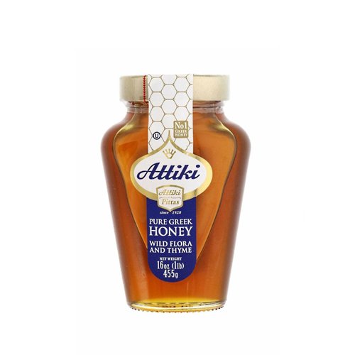 Attiki Greek Wild Flora Honey 455 g