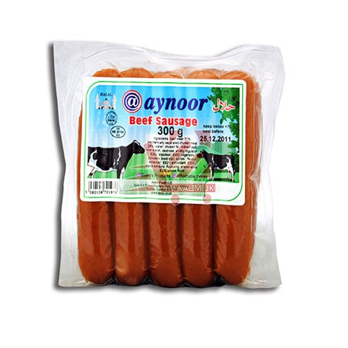 Aynoor Beef Sausage 300 g