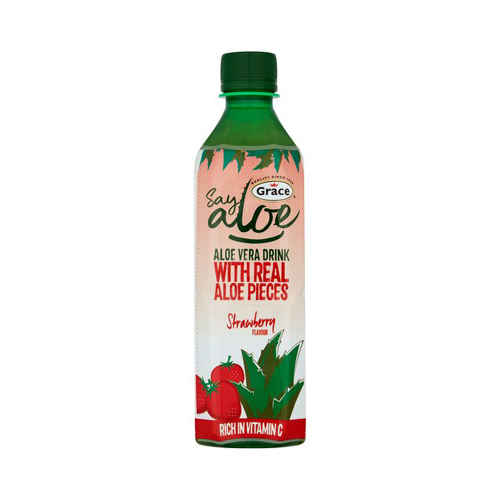 Grace Aloe Vera Strawberry 500 ml